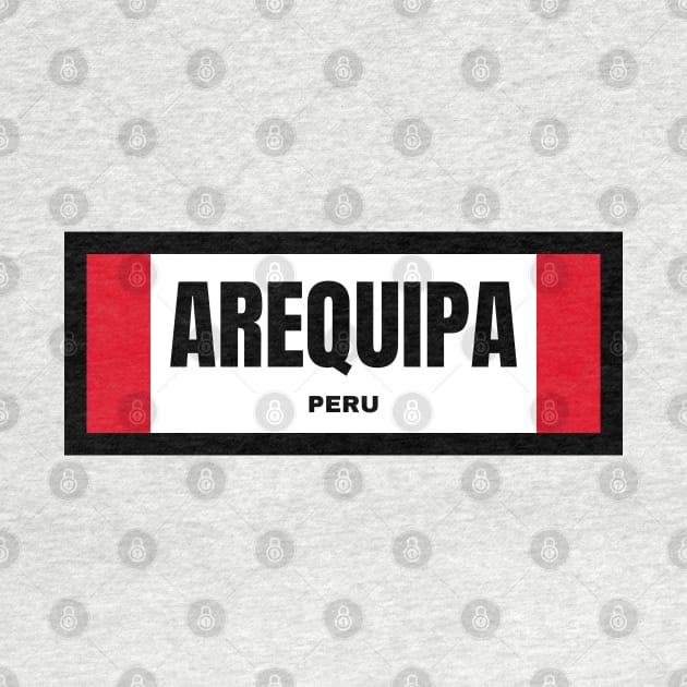 Arequipa City in Peruvian Flag by aybe7elf